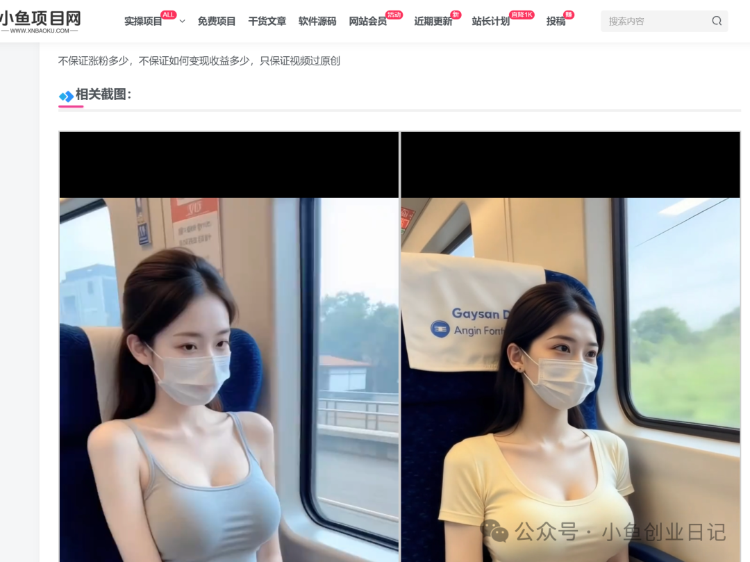 图片[1]-【2024.11.09】AI美女视频，单条视频20万赞，多种变现方式！-小鲸副业资源库