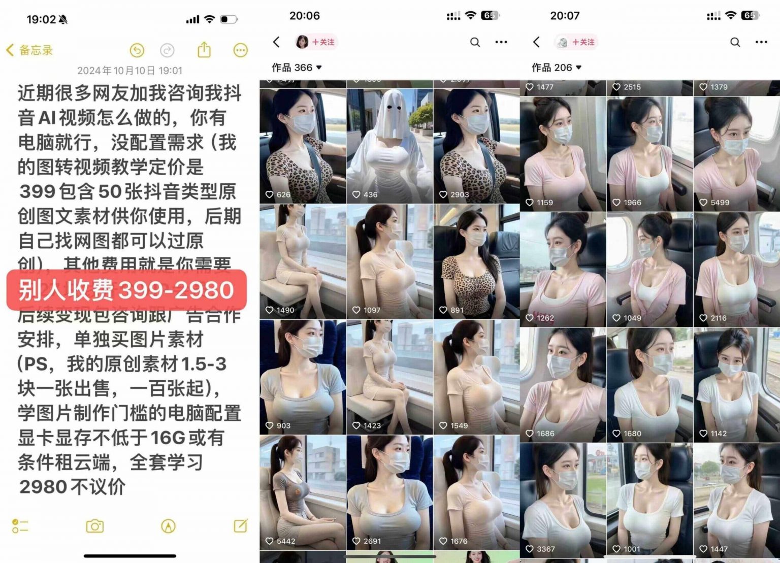 图片[2]-【2024.11.11】云天AI美女号5.0，爆火高点赞颜值涨粉赛道-小鲸副业资源库