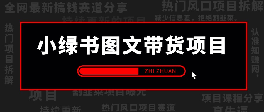 【2024.9.28】小绿书（公众号）图文带货项目，保姆级操作变现指南-小鲸副业资源库