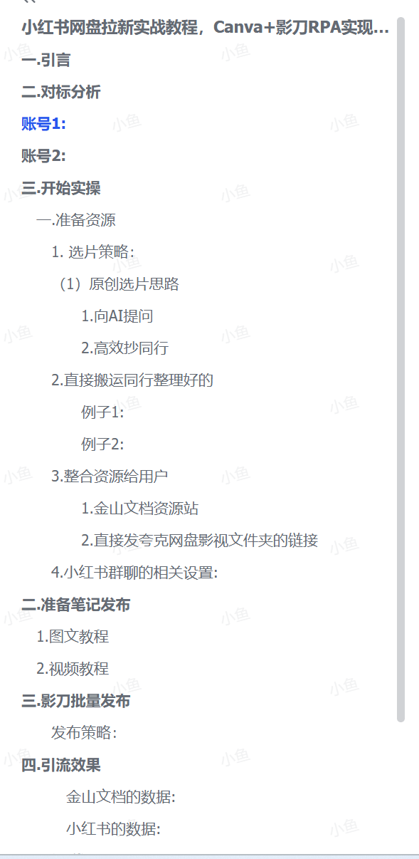 图片[1]-【2025.5.22】小红书网盘拉新实战教程,1个小时生成7天笔记-小鲸副业资源库