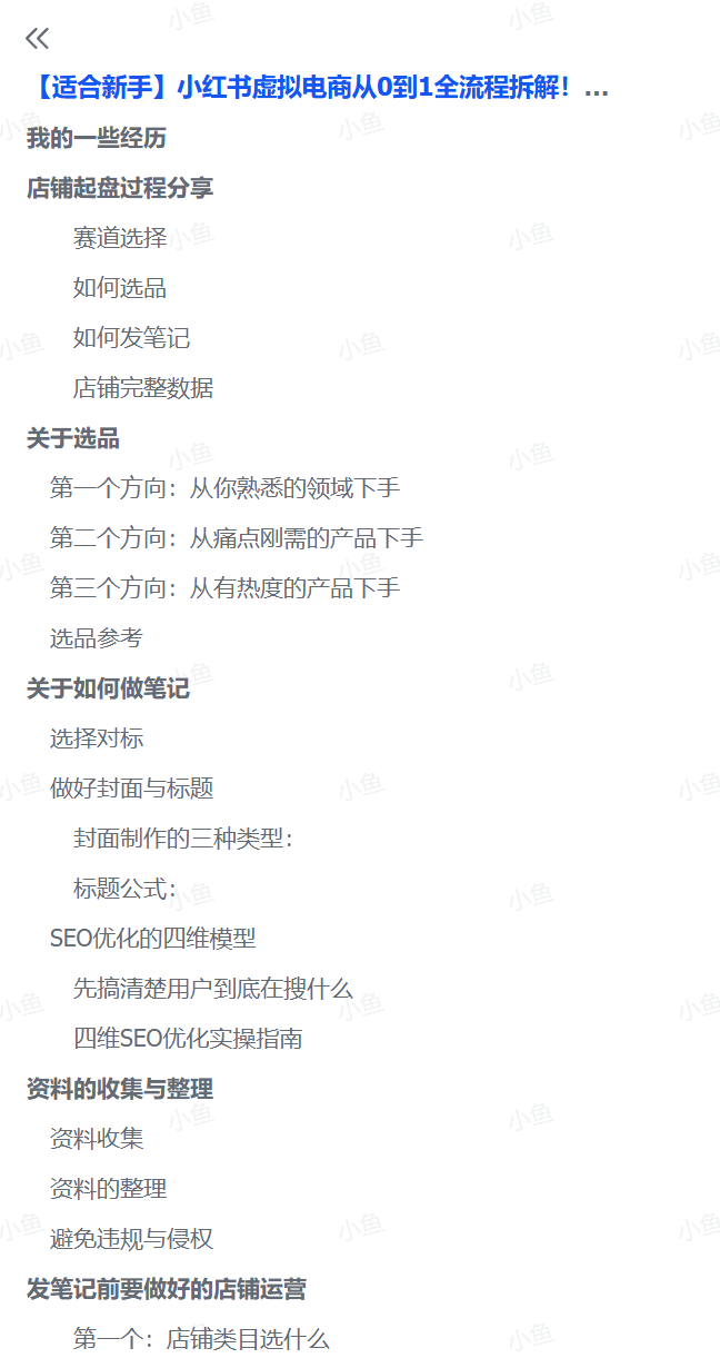 图片[2]-【2025.7.6】小红书虚拟电商从0到1全流程拆解！无保留分享-小鲸副业资源库
