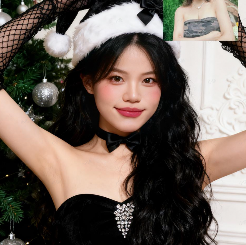 图片[2]-【2025.12.07】AI圣诞写真新玩法：免妆免冻，轻松赚取节日收益！-小鲸副业资源库