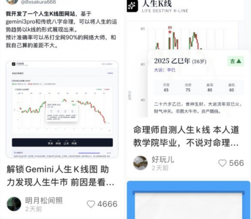 图片[1]-【2025.12.19】零基础入门：用Gemini 3.0绘制你的人生K线图-小鲸副业资源库