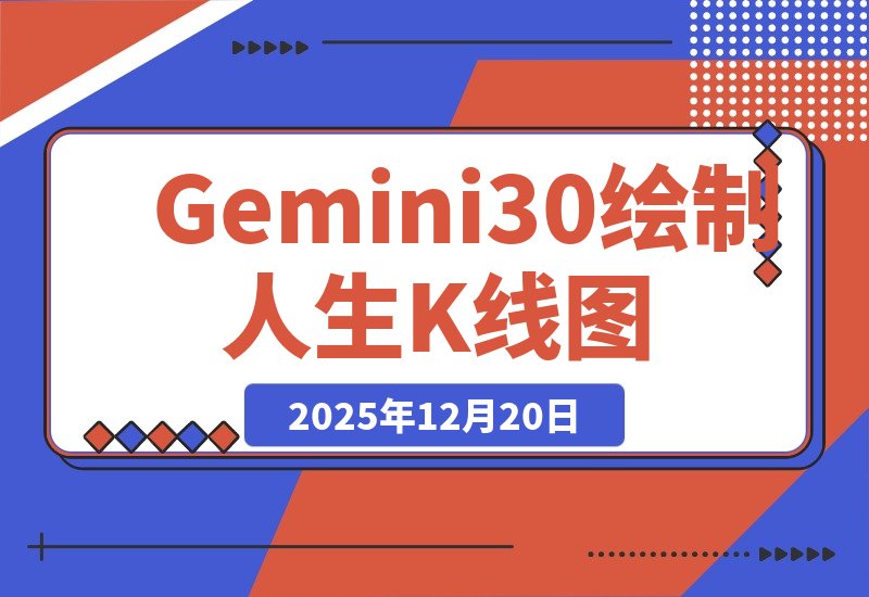【2025.12.19】零基础入门：用Gemini 3.0绘制你的人生K线图-小鲸副业资源库