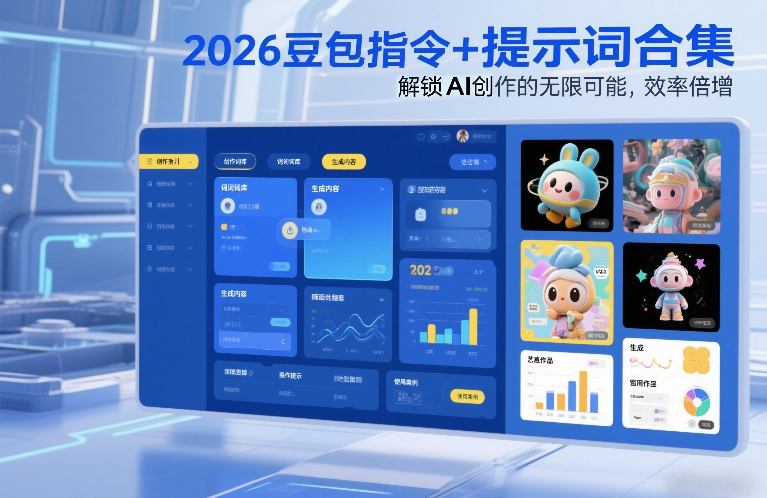 【2026.01.27】2026豆包指令与提示词全攻略：引爆AI创作潜能，效率飙升指南-小鲸副业资源库